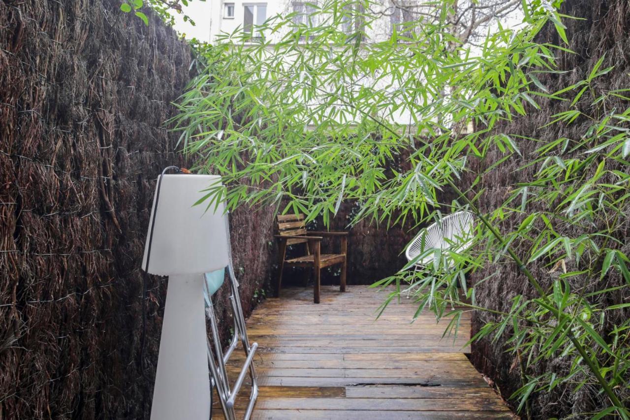 Hidden Abode with Large Patio in Buttes-Chaumont - PARIS Paris Exterior foto